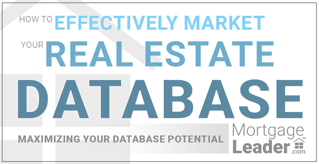 Market Your Real Estate Database Market Your Real Estate Database