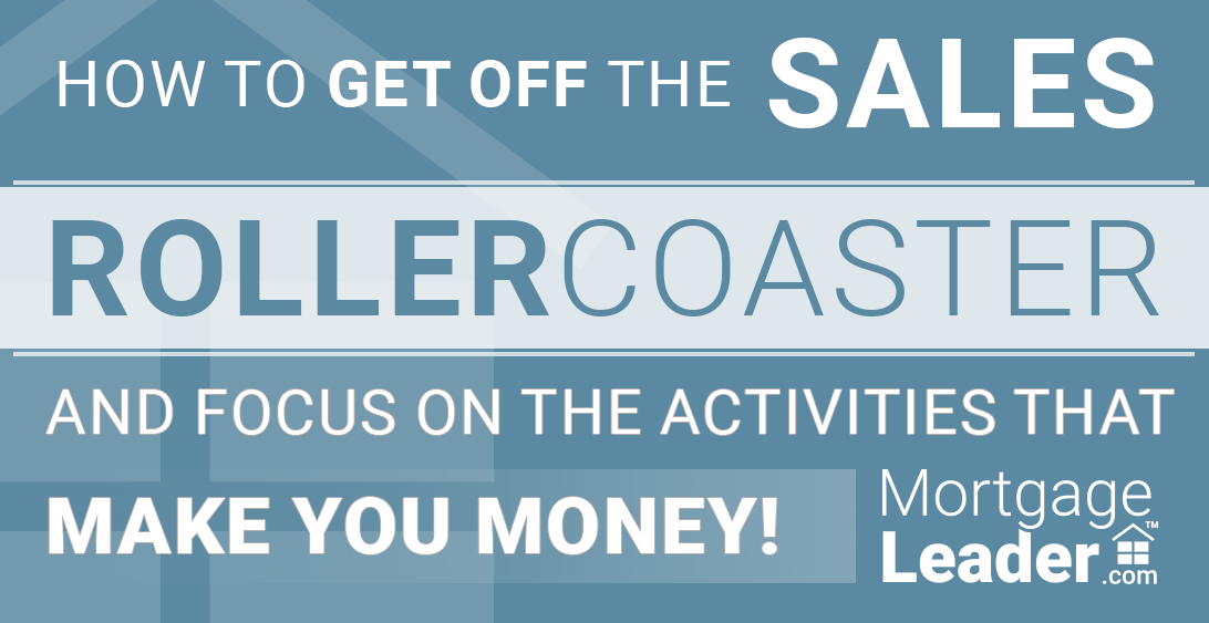 How to get off the Sales Rollercoaster